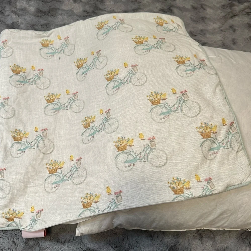 The Carrot Patch Decorative Down Pillow Hello Spring 20